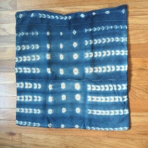 Indigo Mudcloth Pillow Cover